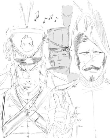 OCs - (g&b) yves, rudolph, hugues